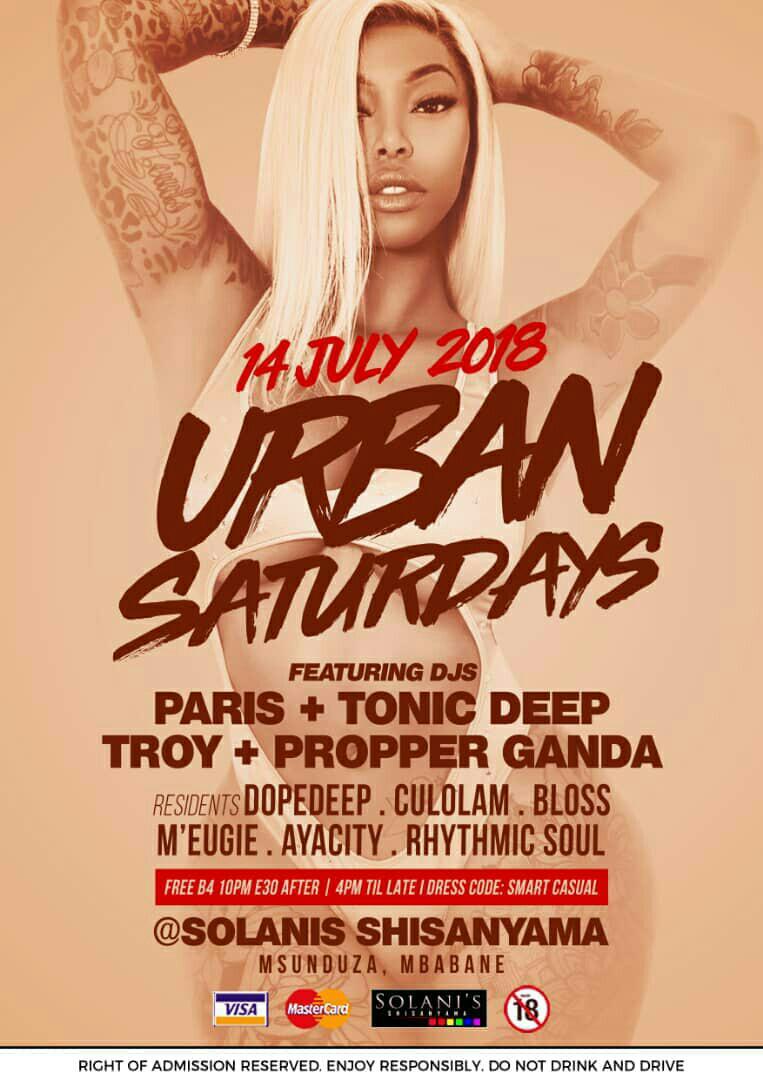 Urban Saturdays With Paris Pic